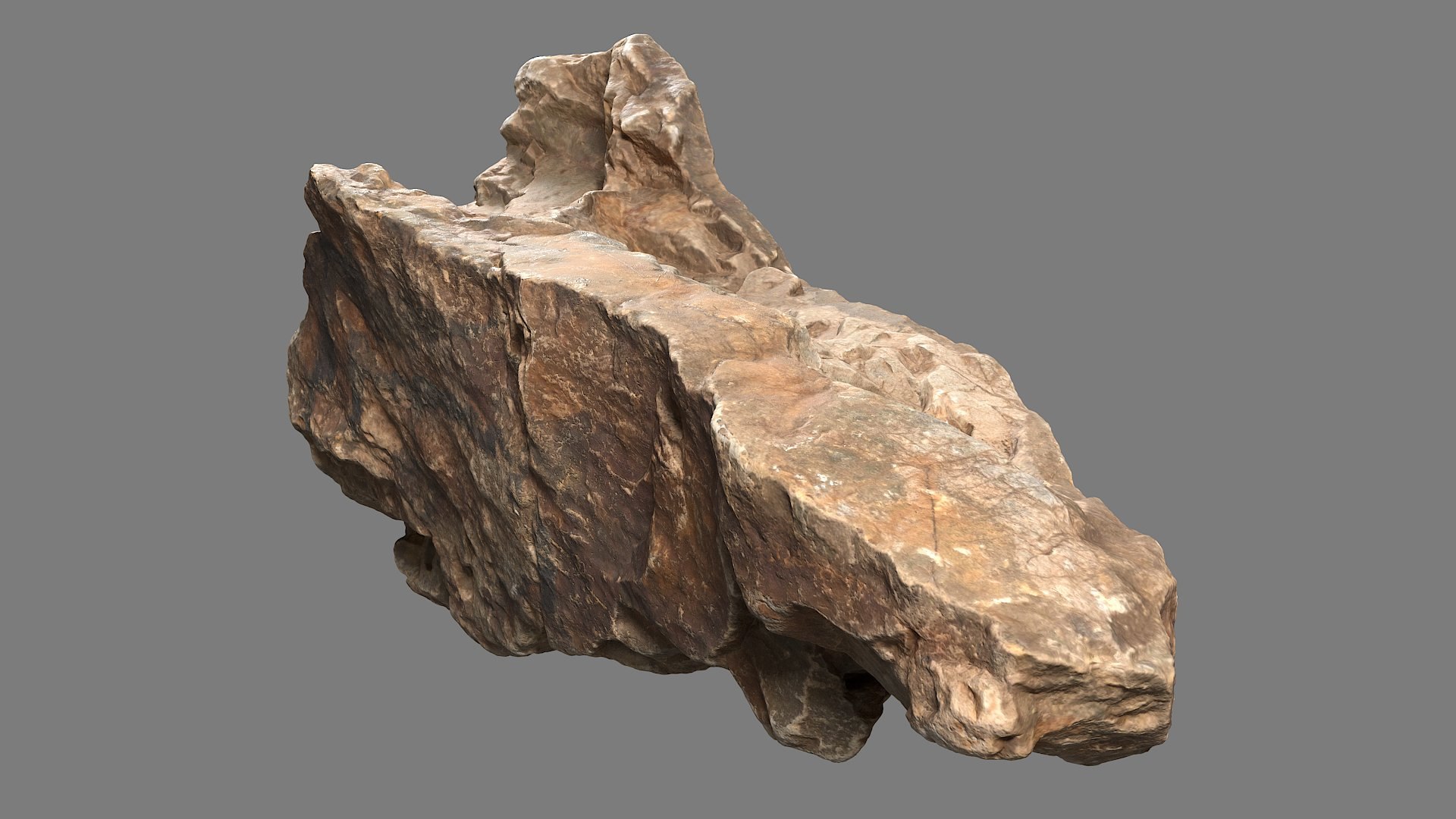 Essential 3D Scanned Rock 18 Model - TurboSquid 2064220