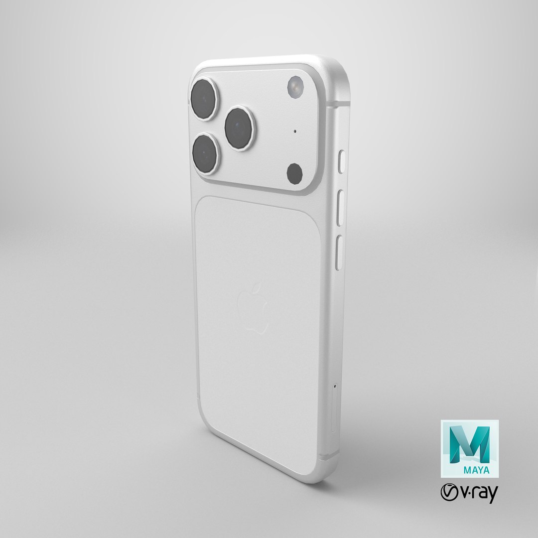 Apple iPhone 17 Pro Silver 3D https://p.turbosquid.com/ts-thumb/1m/oyYD9C/rN/stemcell_maya_vray_render/png/1762271598/1920x1080/fit_q87/c3800d9b4d93243428575dce47fc77f4c95e39e5/stemcell_maya_vray_render.jpg