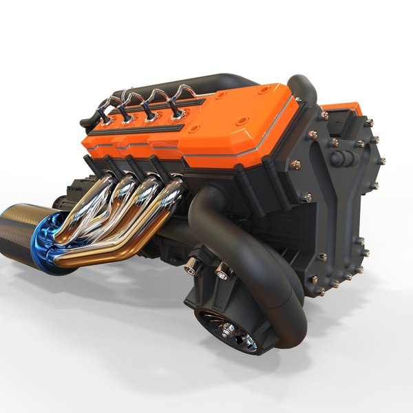 modelo 3d motor de vehículo - TurboSquid 908757