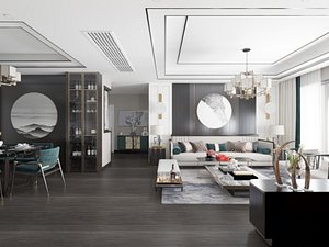 Chinese of Restaurant Panoramic New 3D