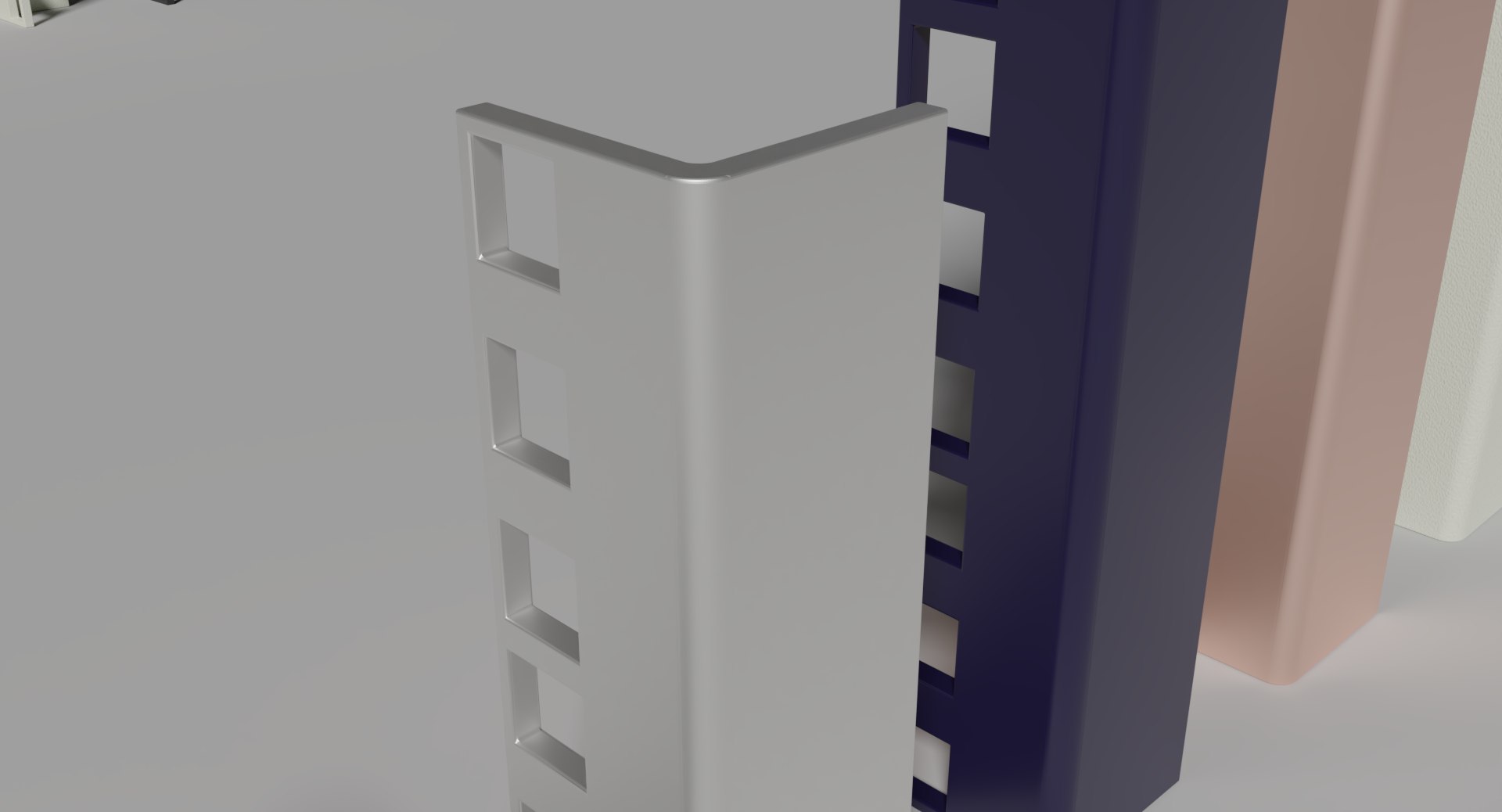 19-inch Rackmount Rails Racks 3D Model - TurboSquid 1276364