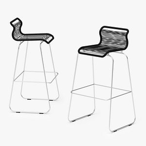 3D pantone bar stool