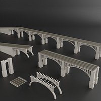 BRIDGE SET KITBASH AND BRIDGE PRESET