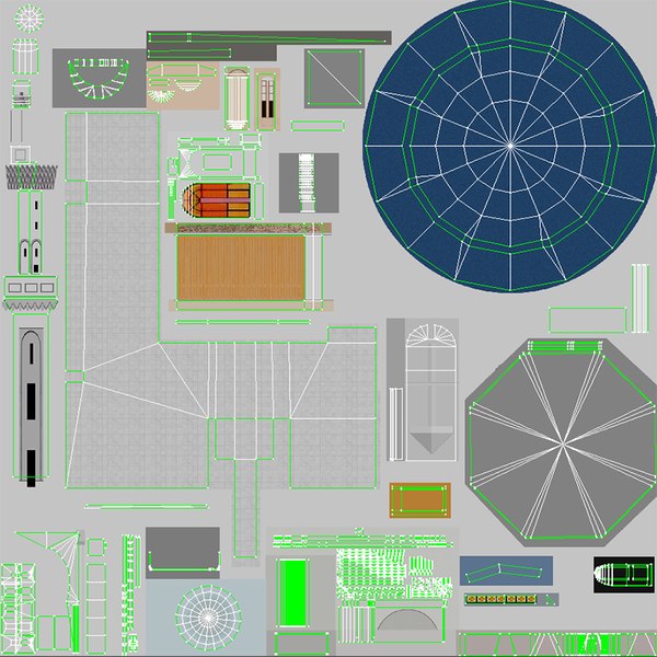 Al rahma mosque jeddah 3D model - TurboSquid 1226066