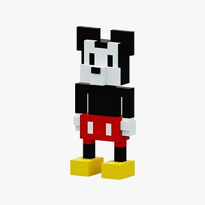 Voxel Mickey Mouse