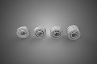 MULTIPLE SIZE GROOVED PULLEY SHEAVE TRACK WHEEL DRIVE GEAR VBELT