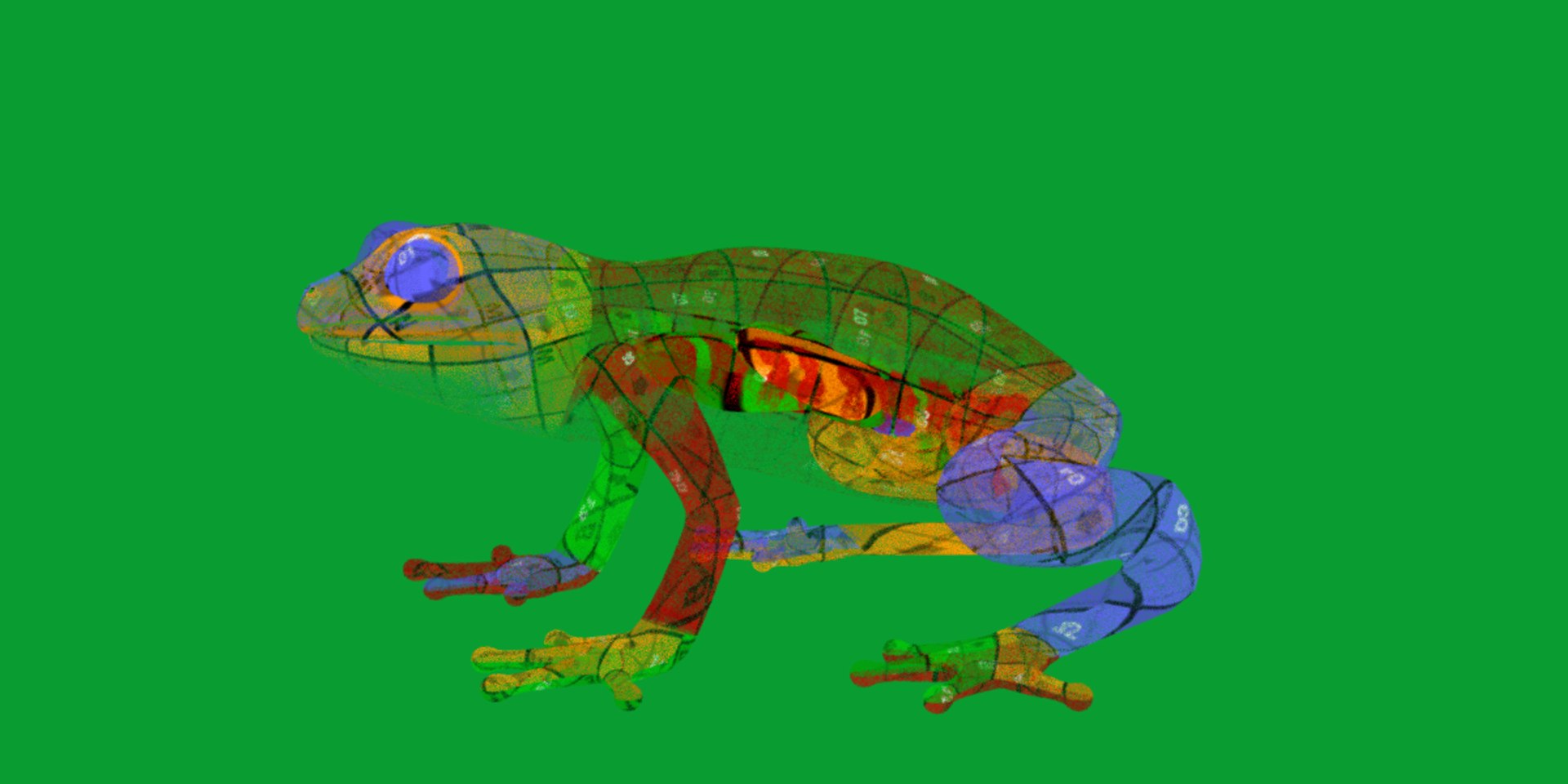 3D Glass Frog - TurboSquid 2378064