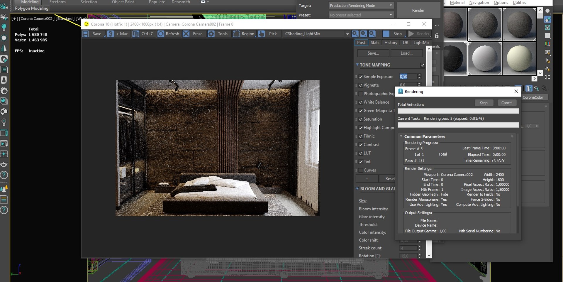 3D Model Bedroom Loft Design - TurboSquid 2298078