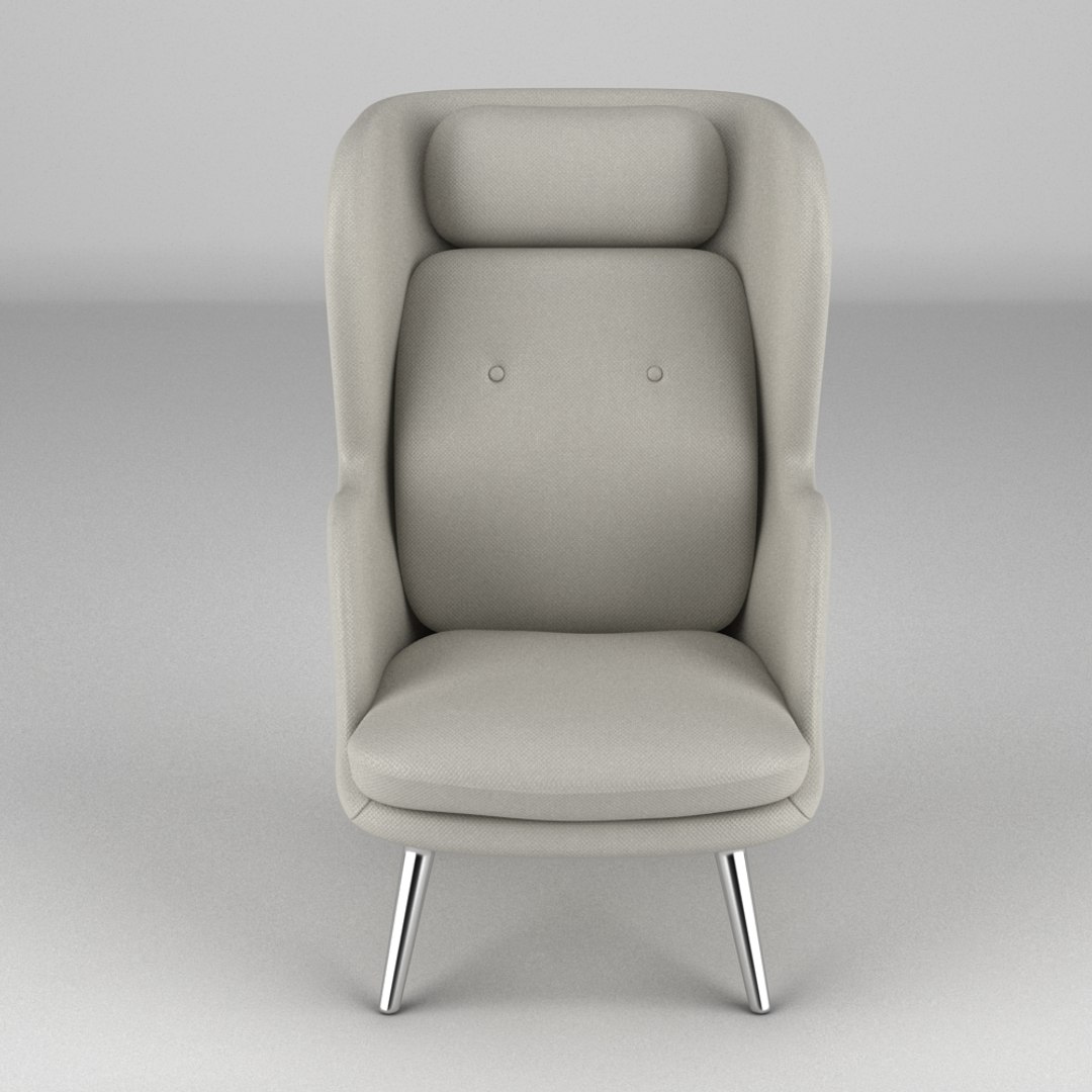 chair realistic 3d model