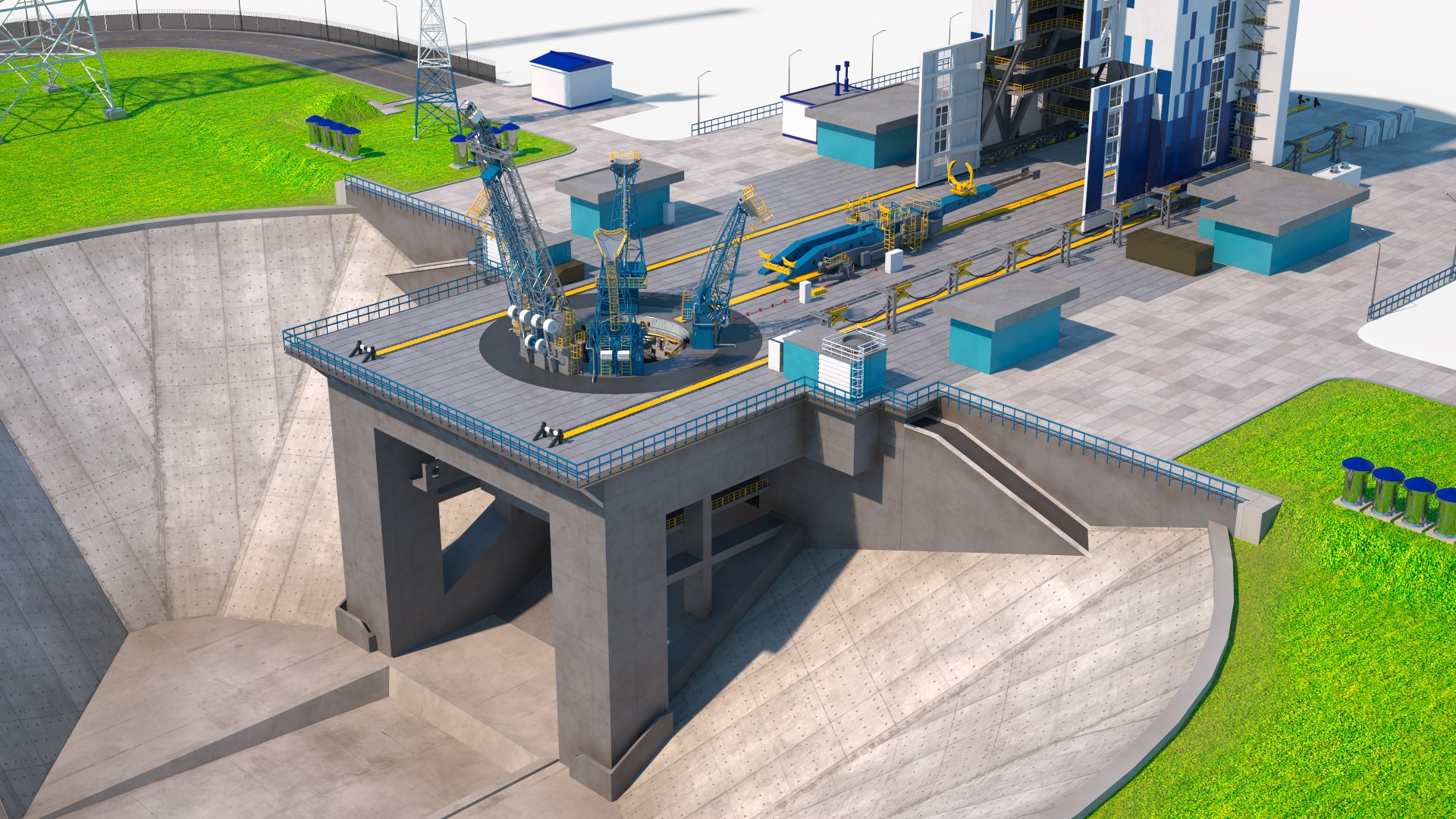 Vostochny Cosmodrome Russian Spaceport Rigged 3D https://p.turbosquid.com/ts-thumb/1n/dPVlrS/qN/vostochnycosmodromerussianspaceportrigged3dsmodel027/jpg/1635541461/1920x1080/fit_q87/8c0cde4f66175b1519f155426601cb13560b4b7c/vostochnycosmodromerussianspaceportrigged3dsmodel027.jpg