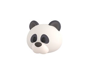 3D Prop146 Panda Head