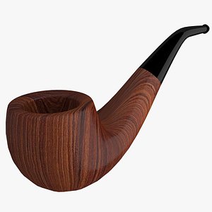 3d smoking pipe model