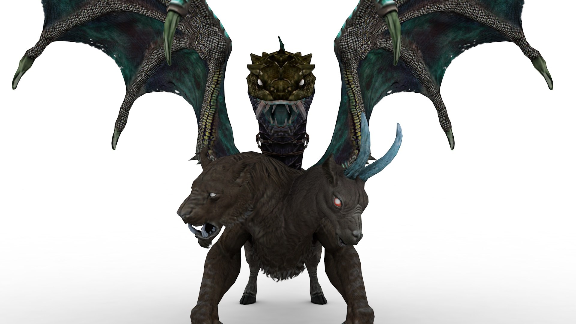 3D Chimera Collection Rigged And Animated Model - TurboSquid 2375769