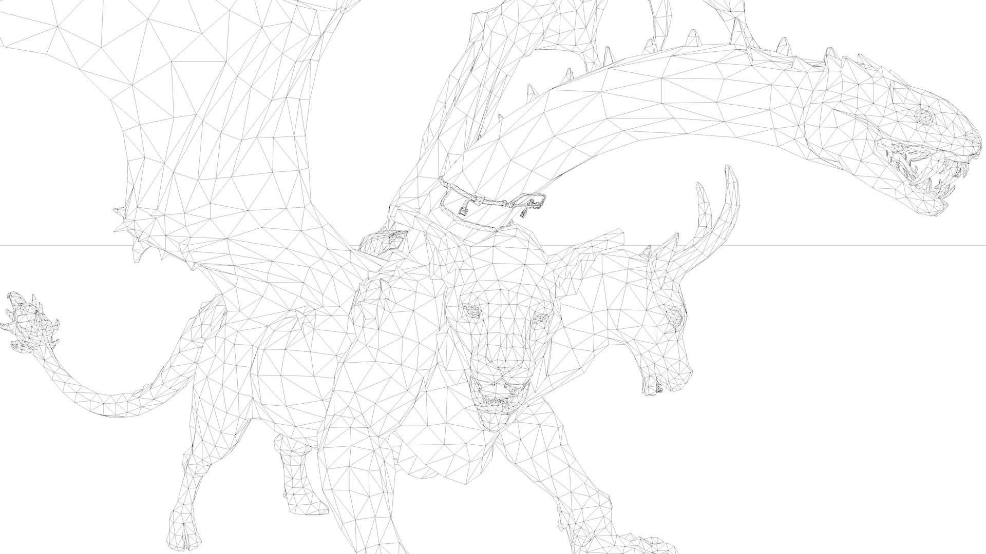 3D Chimera Collection Rigged And Animated Model - TurboSquid 2375769