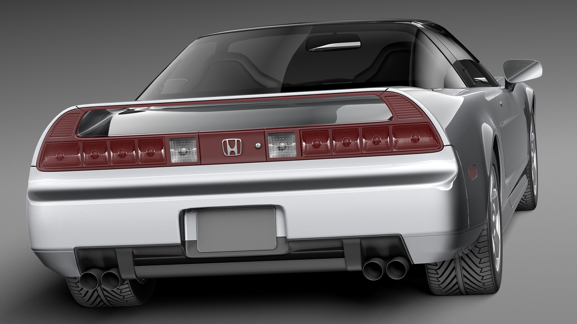 Honda Nsx 1990 Sport Coupe 3ds