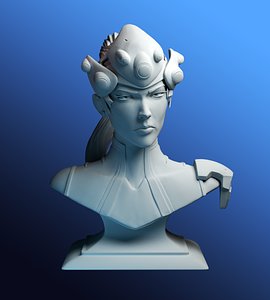 overwatch print 3D model
