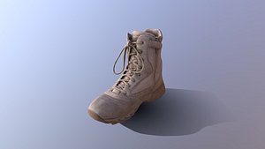 military boots 3D model