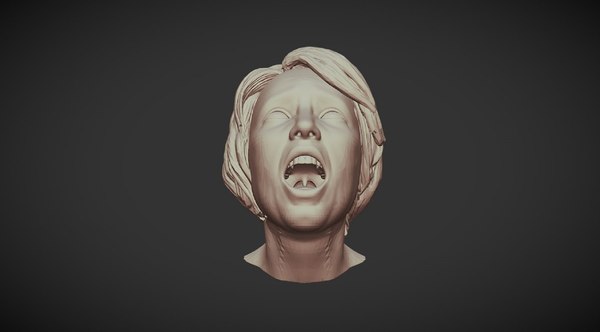 3D model printable realistic