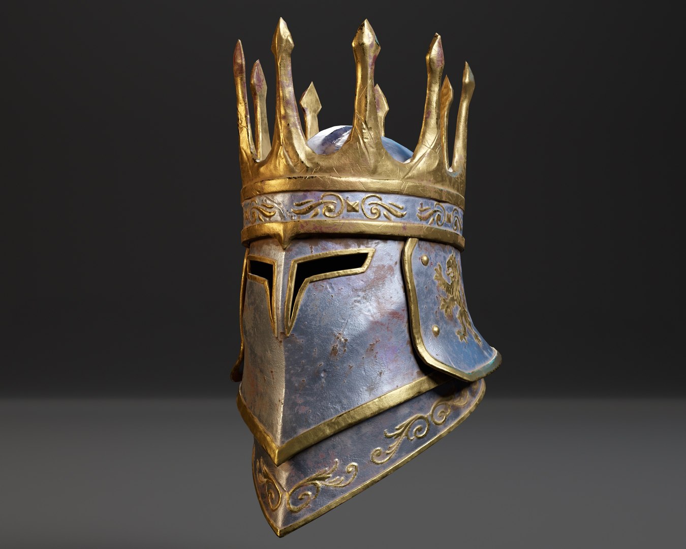 Medieval Silver Knight Helmet model https://p.turbosquid.com/ts-thumb/1n/vTXIkZ/O8/r_004/jpg/1746580068/1920x1080/fit_q87/e26439fc90ce568b1d58ec506ba34d3dc8dd1be8/r_004.jpg