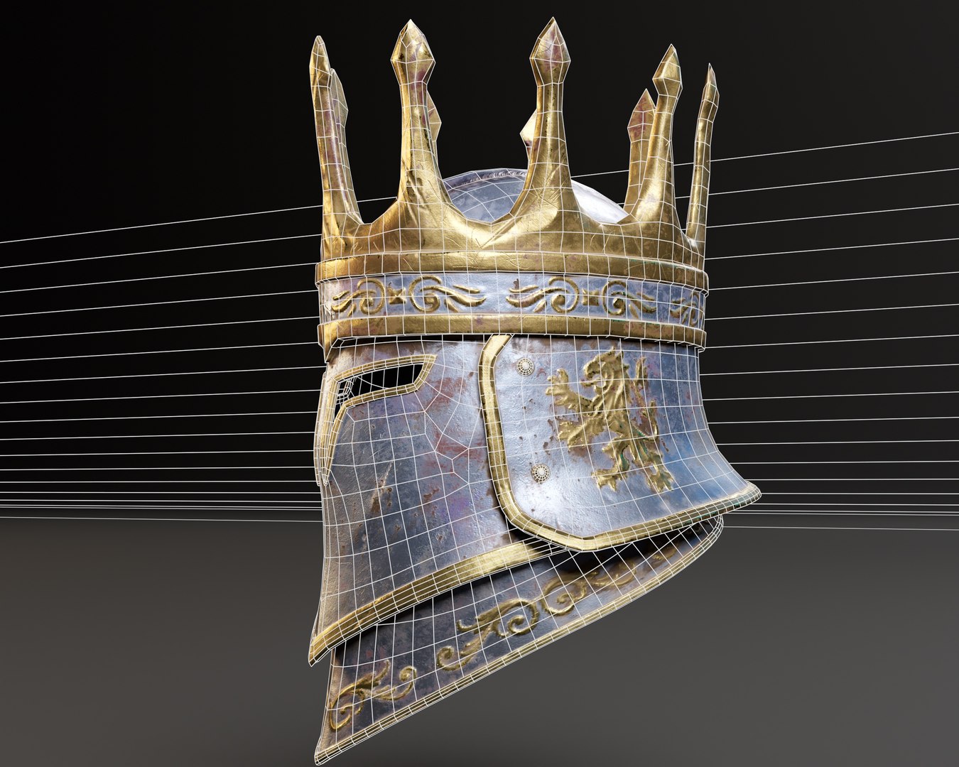 Medieval Silver Knight Helmet model https://p.turbosquid.com/ts-thumb/1n/vTXIkZ/sT/r_009/jpg/1746580070/1920x1080/fit_q87/ce1501aaa54ccc15bdc81c583b7d1fd49e04f8d0/r_009.jpg