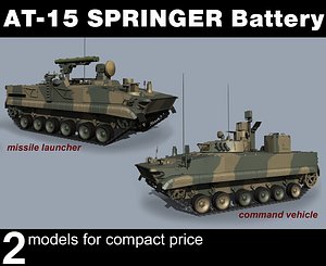 3D at-15 springer tanks model