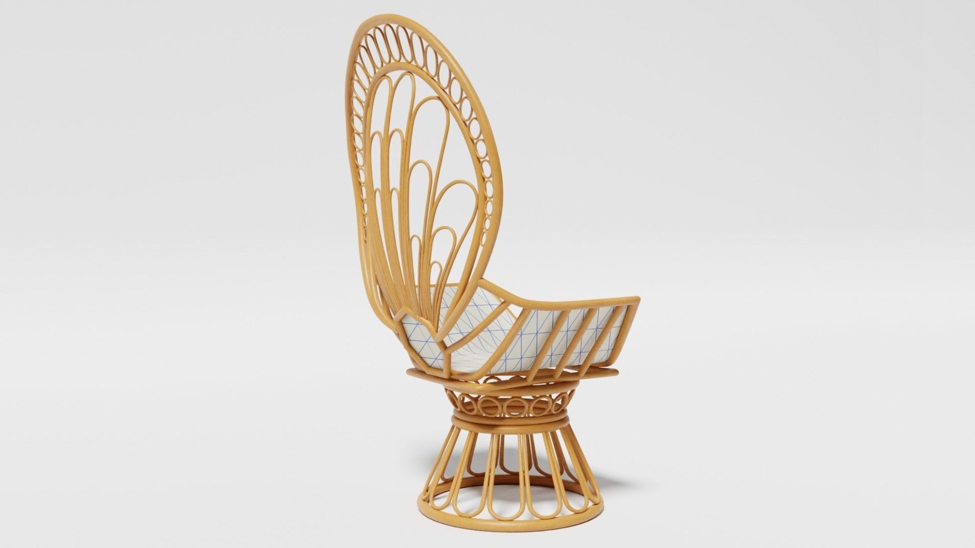Rattan Chair Model - TurboSquid 1949717