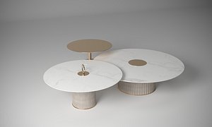 3D Center Cocktail Table