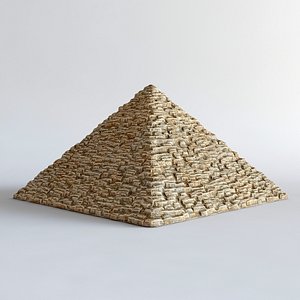 3d model stone cliff