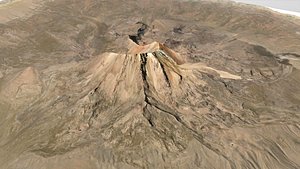 3D Volcano Tunupa Bolivia