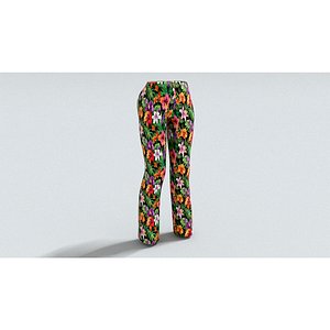 laos Female Trousers 3D