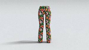 laos Female Trousers 3D