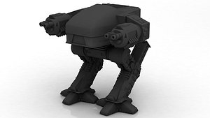 ED 209 Enforcement Droid 3D model