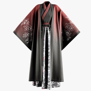 Kimono 3D model