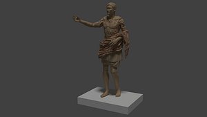 blender augustus obj