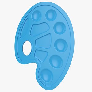 Plastic Paint Palette
