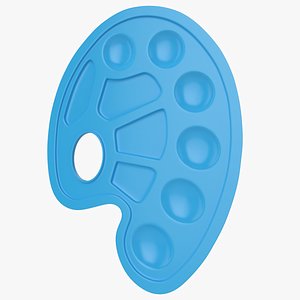 Plastic Paint Palette