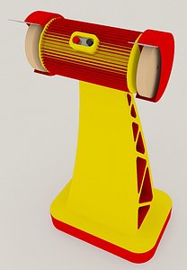3d model lathe emery