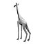 Golden giraffe figurine