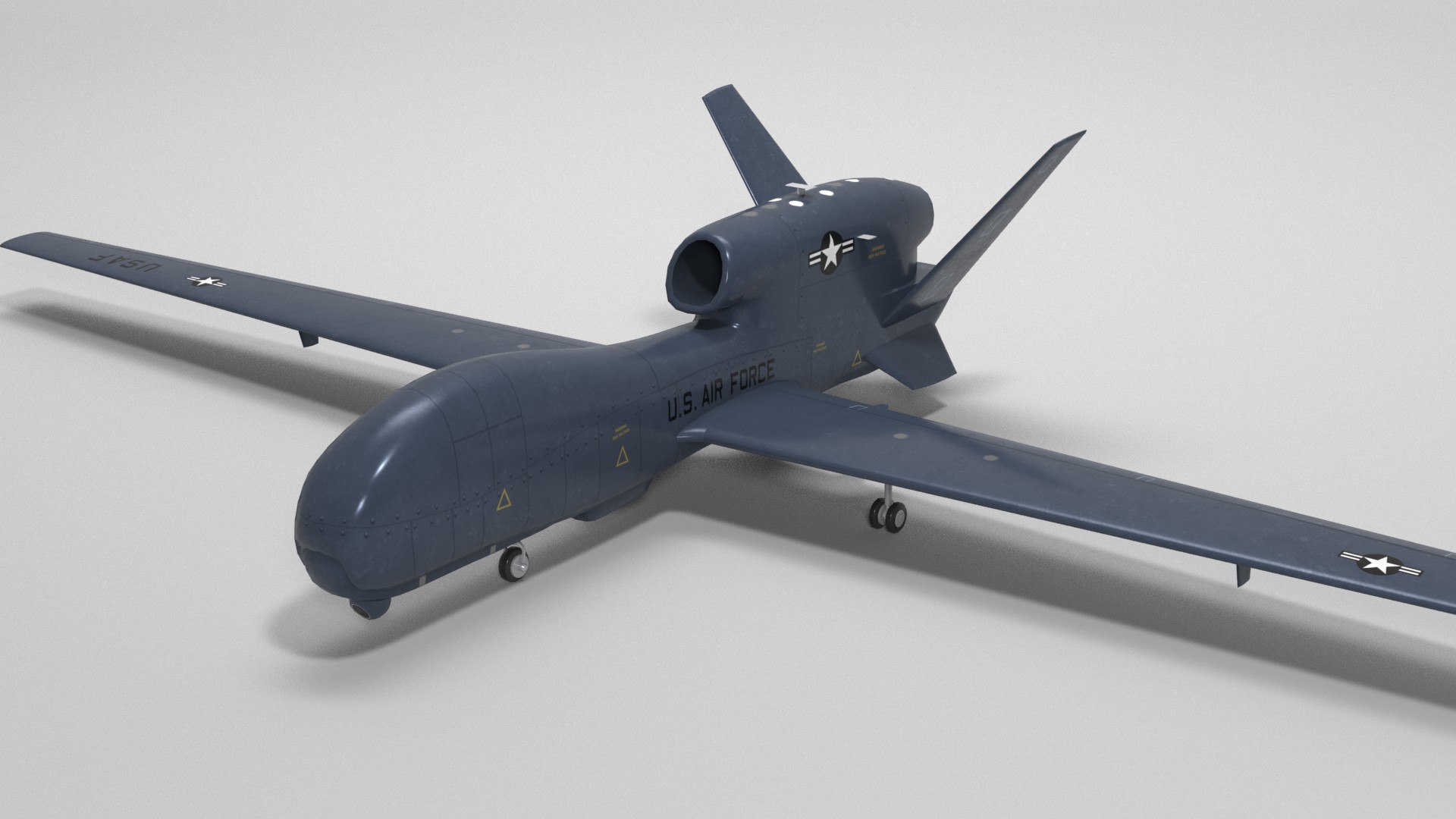 RQ-4 Global Hawk UAV 3D Model - TurboSquid 1983154