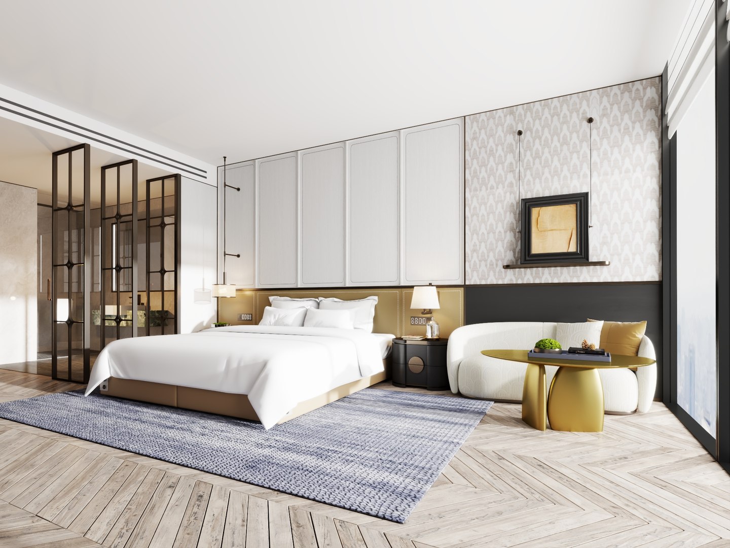 Modern Luxury Hotel Bedroom Suite Interior Scene 3D model https://p.turbosquid.com/ts-thumb/1o/XQWrJO/Rc/12/jpg/1787987165/1920x1080/fit_q87/d82c877117c1778c4d0a894451c672fac475ead3/12.jpg