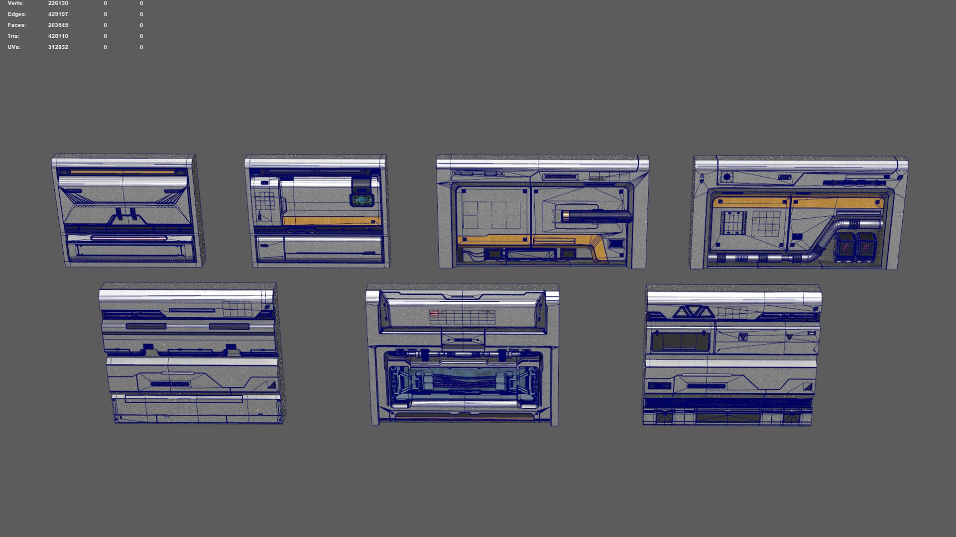 Scifi  Wall  Modular Kit Vol 1 3D model https://p.turbosquid.com/ts-thumb/1o/ZVrCvD/cn/preview013/png/1741783181/1920x1080/fit_q87/c0f2ddb17944213199f07d888da55cc1caf6f782/preview013.jpg