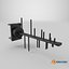 Outdoor Yagi Antenna 4G Black