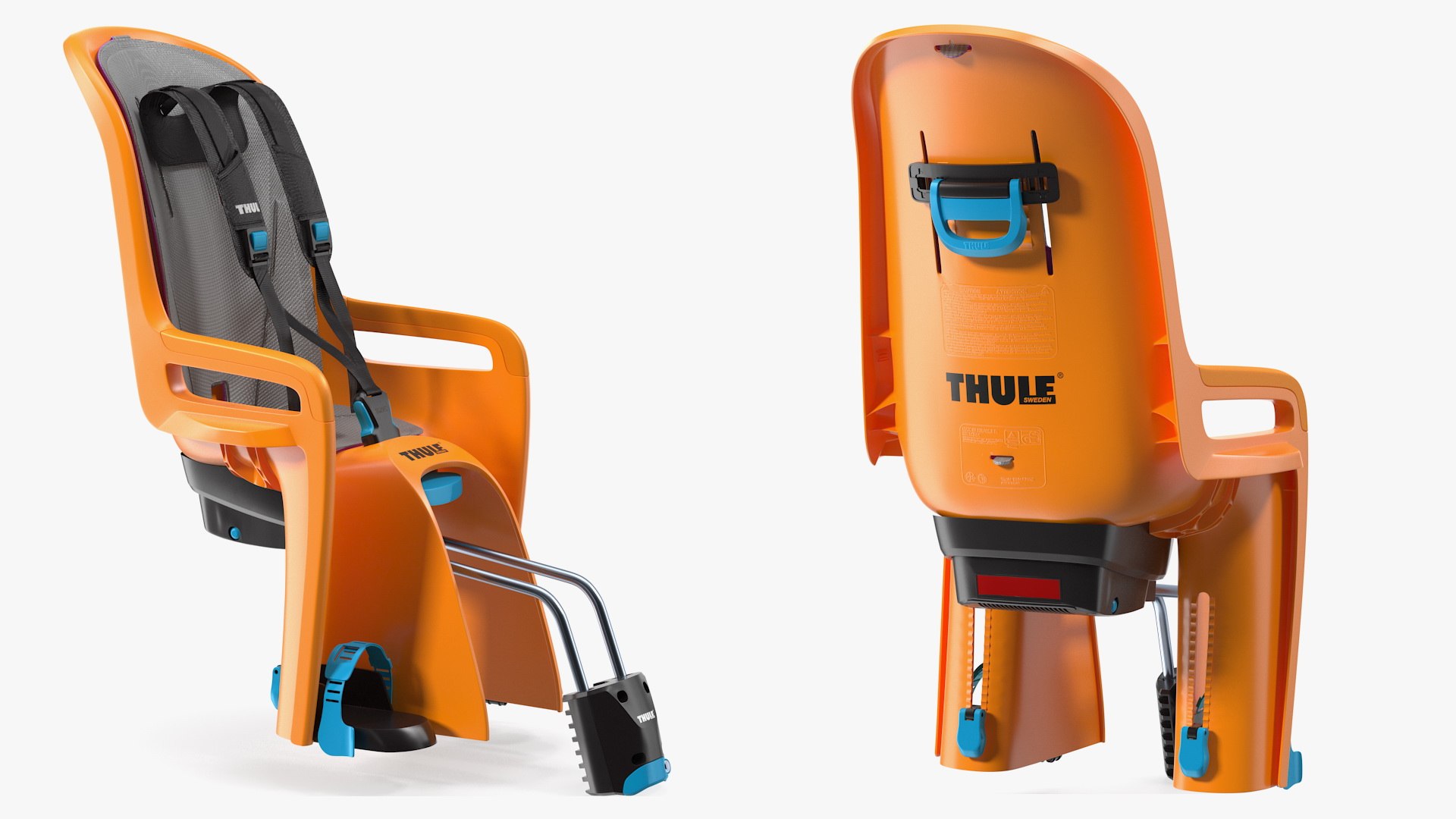 Thule RideAlong Child Bike Seat 3D model preview