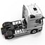 3d mercedes actros container model