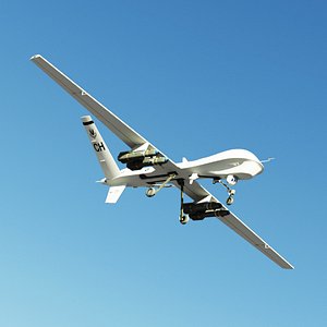 mq-9 uav 3D model