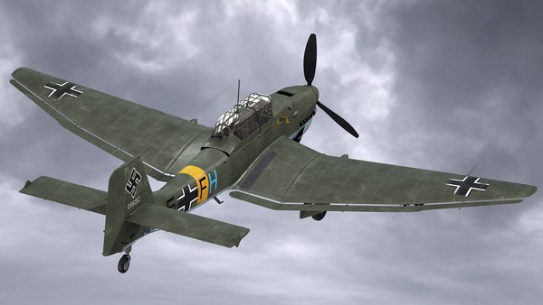 Junkers ju 87 stuka 3D model - TurboSquid 1714045