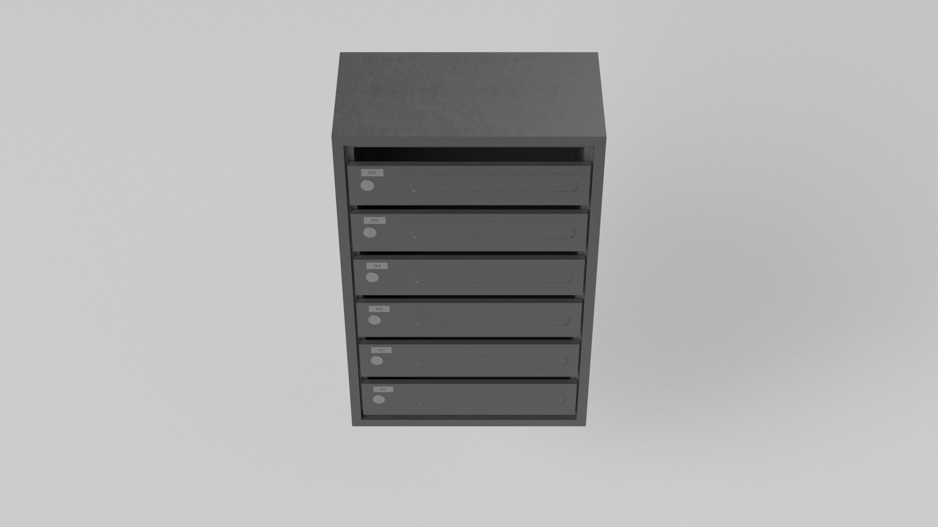 3D Mailbox Model - TurboSquid 1716972