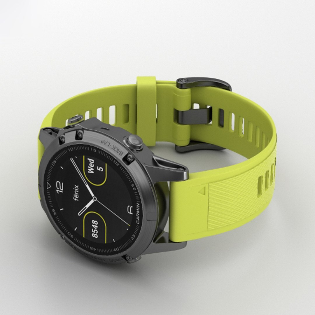 Fenix 5 hotsell yellow band