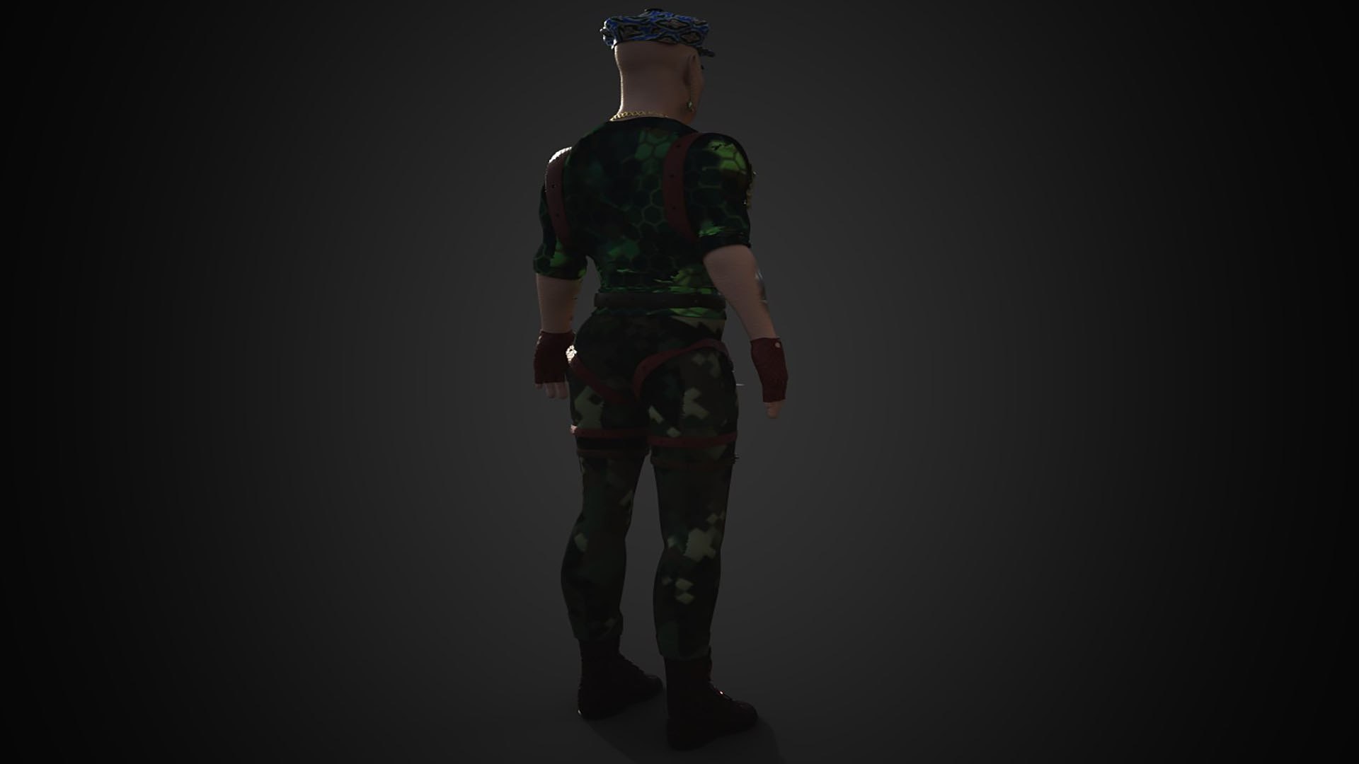 Soldier Character 3D Model - TurboSquid 2284892