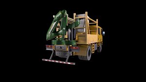 Trucks Low Poly - Modelo 3D Game Ready model